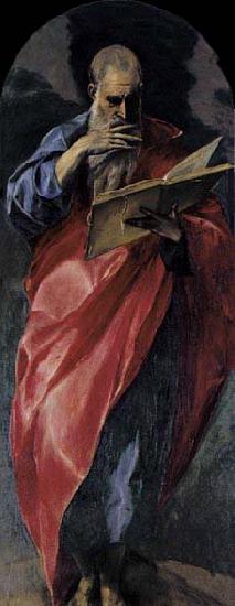 El Greco St John the Evangelist oil painting image